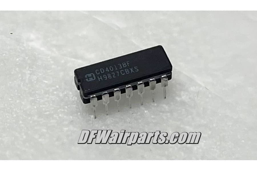 CD4013BF, 5962-01-148-3839, Aircraft Avionics Microchip / I.C. Chip — photo 1
