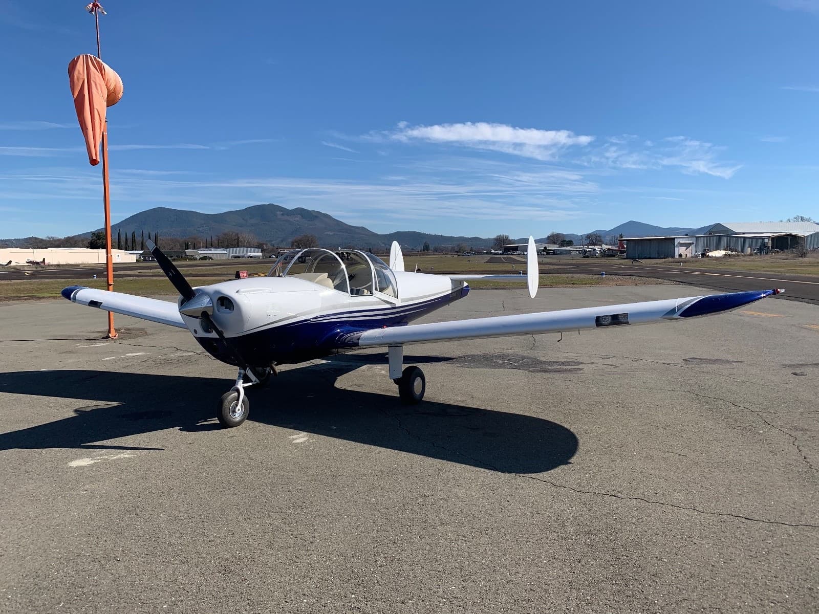 Exceptional 1965/2020 Alon A-2 Aircoupe N6559Q —Light Sport Eligible