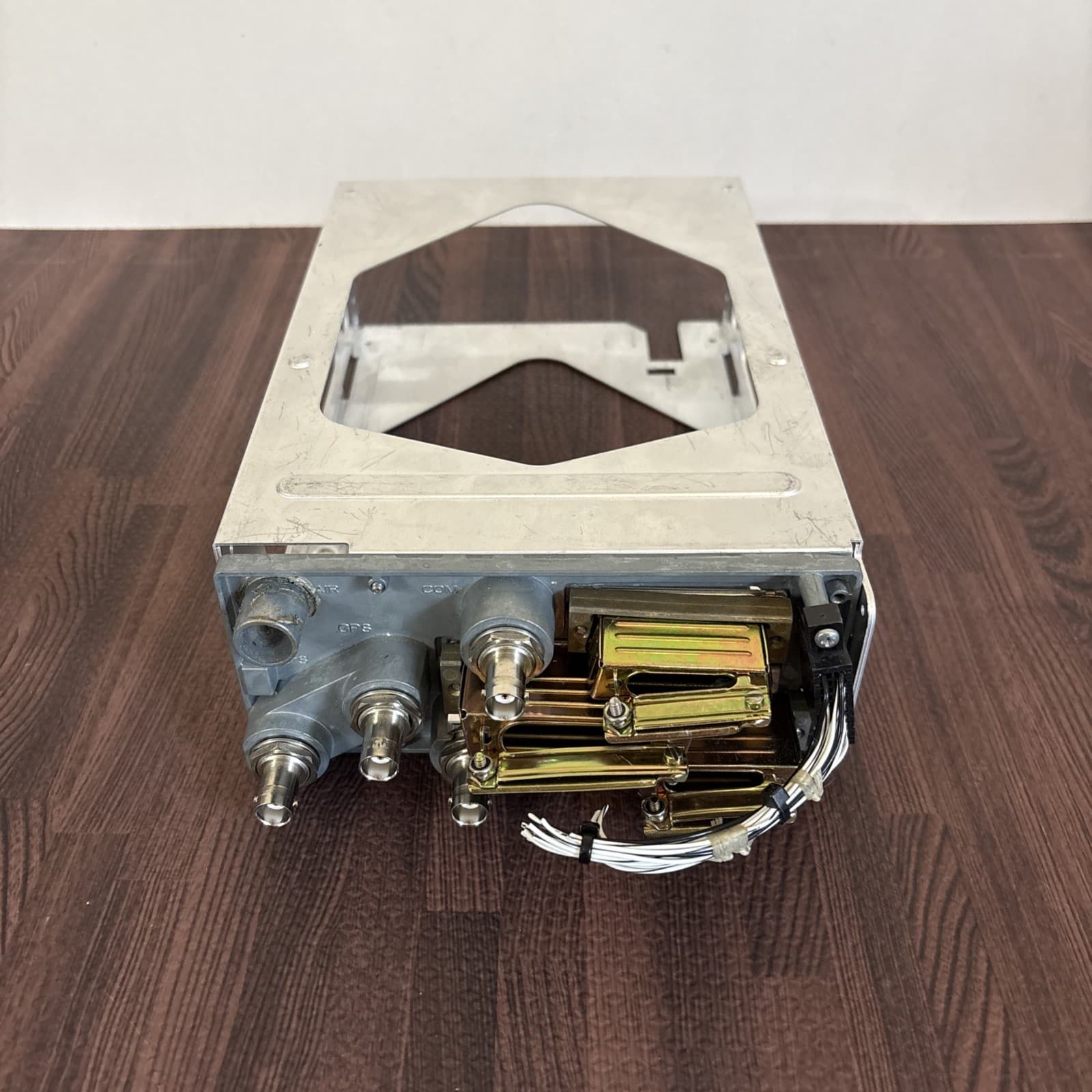 Garmin GNS 430 430W Avidyne 440 Rack Tray With Backplate & Connectors — photo 1