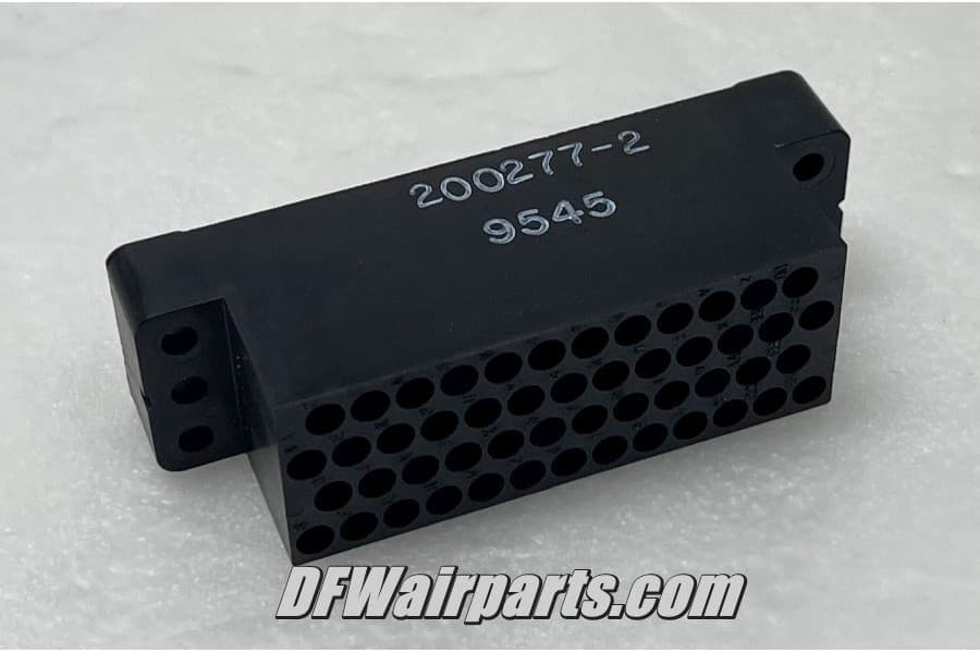 200277-2, 5935-00-021-5090, New Aircraft Avionics 50 Pin AMP Connector — photo 1