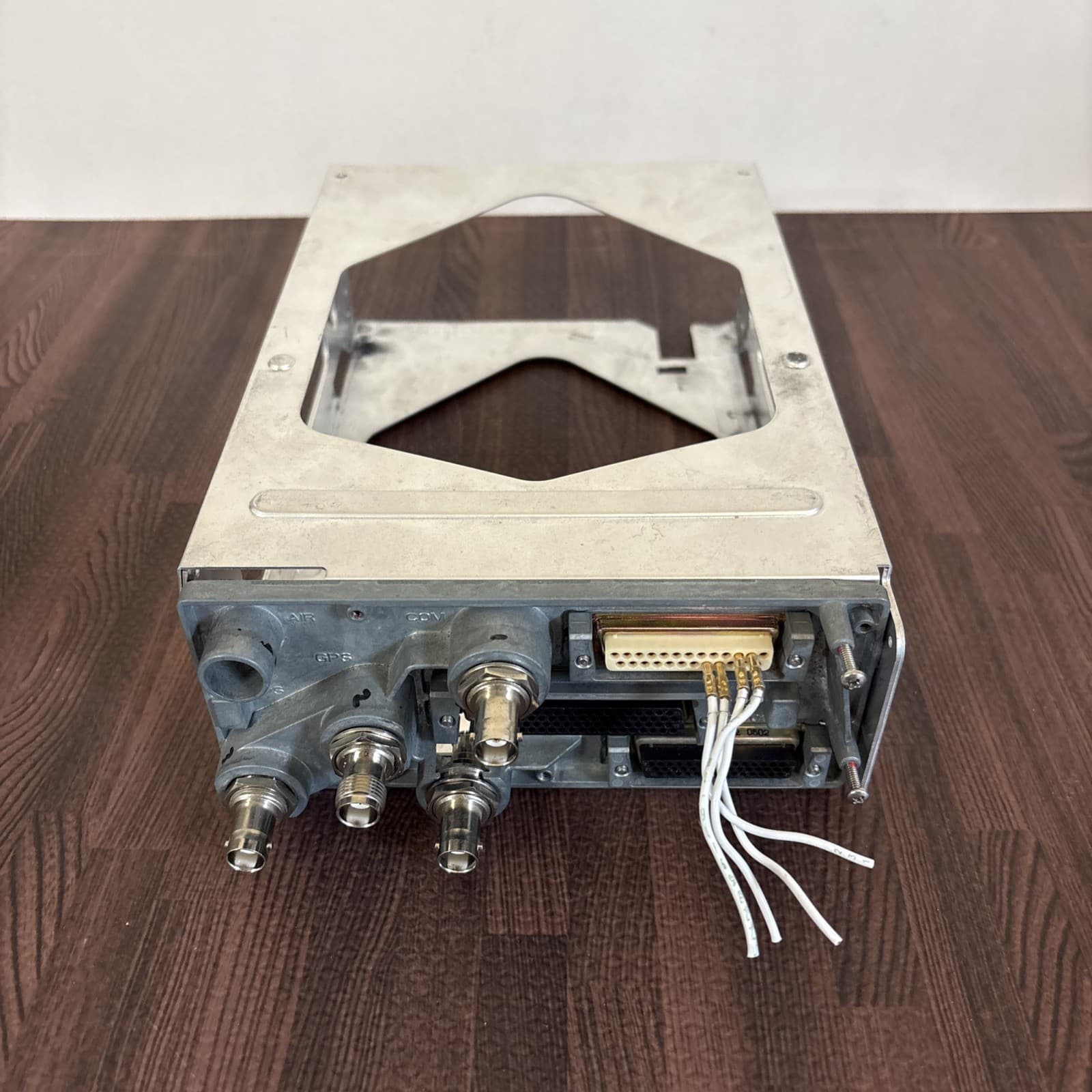 Garmin GNS 430 430W Avidyne 440 Rack Tray With Backplate & Connectors — photo 1