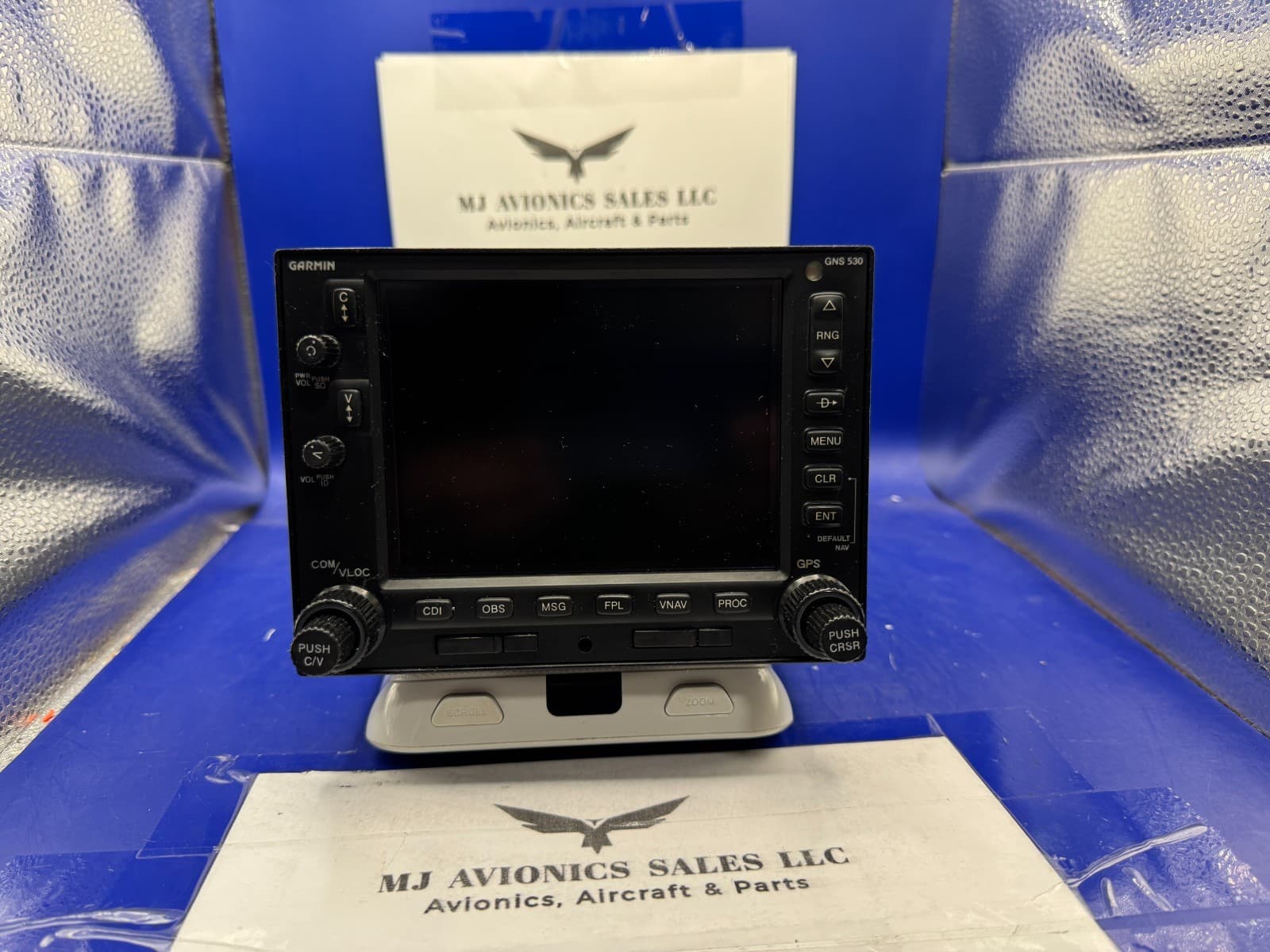 GARMIN GNS 530W WAAS GPS/NAV/COMM14/28 VDC P/N 011-01065-40 WITH TAWS FAA 8130-3